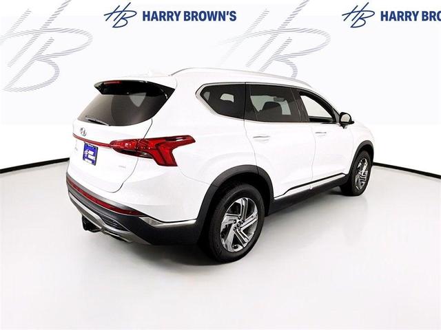 Photo of 2021 White Hyundai SANTA FE