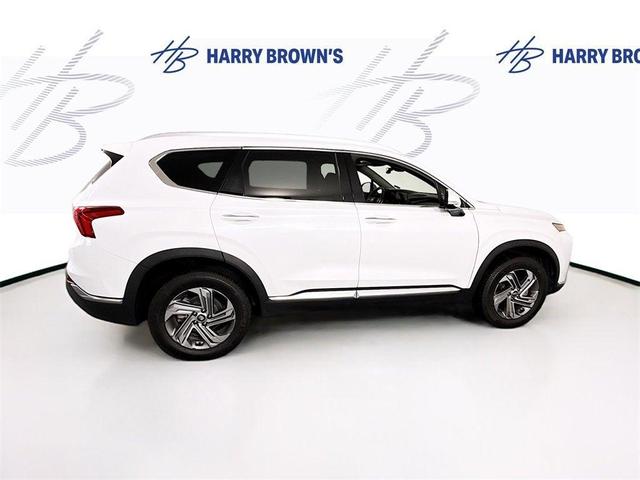 Photo of 2021 White Hyundai SANTA FE