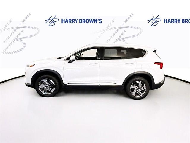 Photo of 2021 White Hyundai SANTA FE