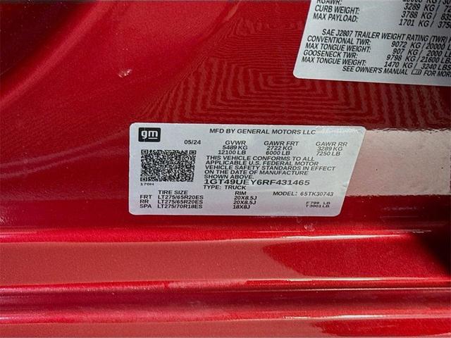 Photo of 2024 Volcanic Red GMC Sierra 3500