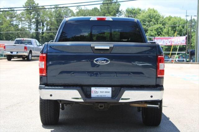 Photo of 2018 Blue Jeans Metallic Ford F-150