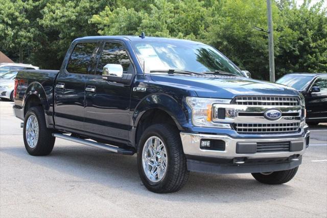 Photo of 2018 Blue Jeans Metallic Ford F-150