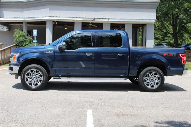 Photo of 2018 Blue Jeans Metallic Ford F-150