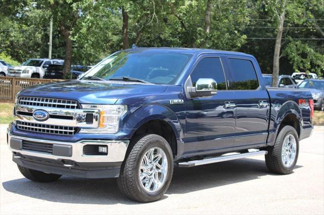 Photo of 2018 Blue Jeans Metallic Ford F-150