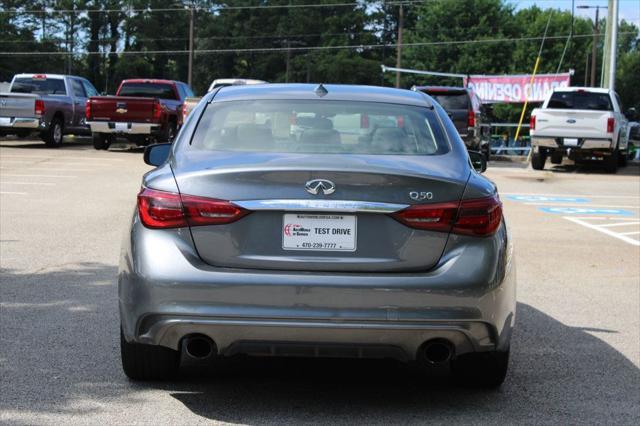 Photo of 2020 Graphite Shadow INFINITI Q50