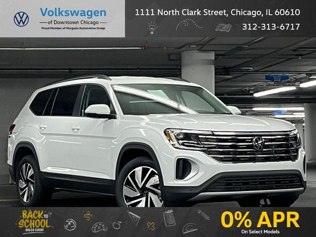 Photo of 2025 Opal White Pearl Volkswagen Atlas