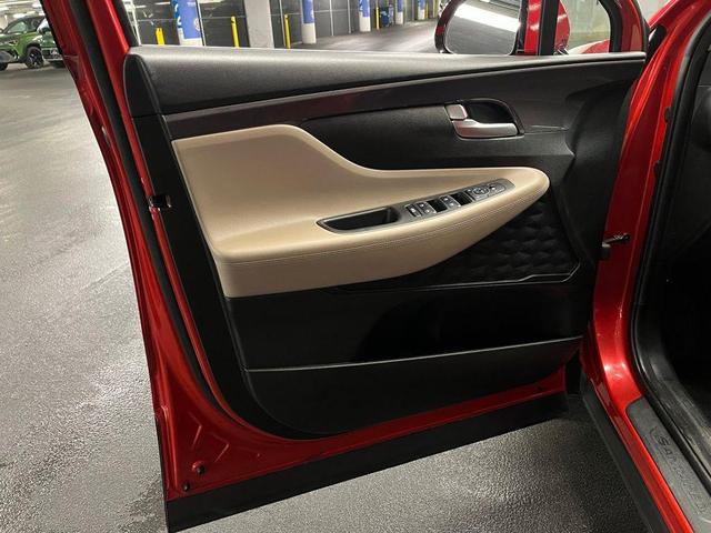 Photo of 2023 Calypso Red Hyundai SANTA FE