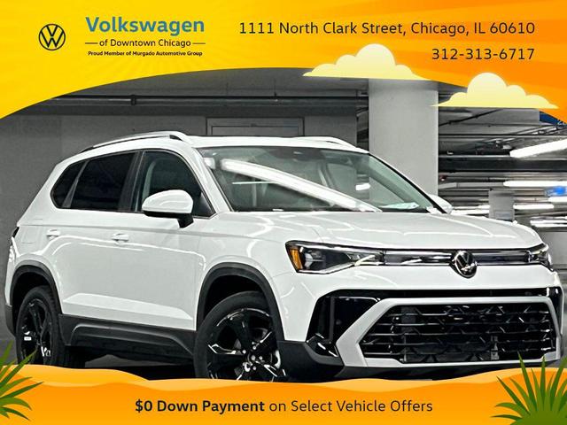 Photo of 2025 Pure White Volkswagen Taos