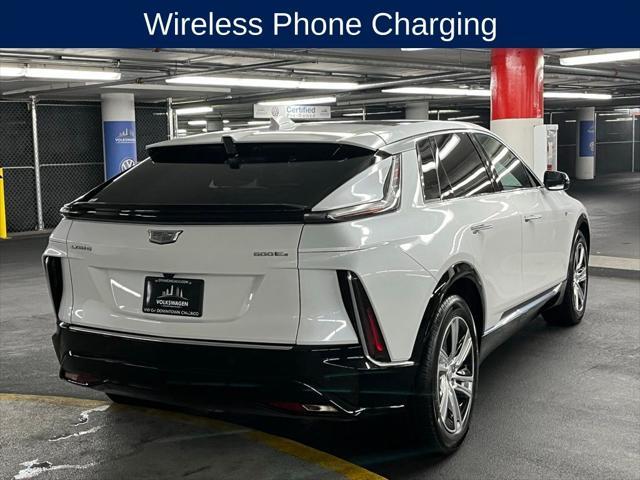 Photo of 2024 Crystal White Tricoat Cadillac LYRIQ