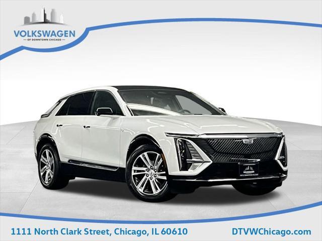 Photo of 2024 Crystal White Tricoat Cadillac LYRIQ