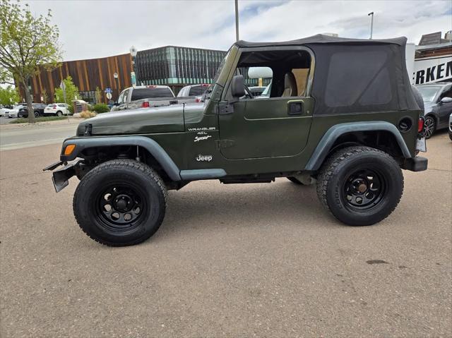 Photo of 1997 Green Jeep Wrangler