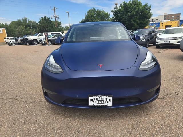 Photo of 2020 Deep Blue Metallic Tesla Model Y