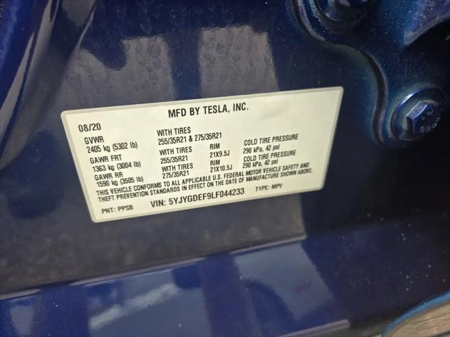 Photo of 2020 Deep Blue Metallic Tesla Model Y