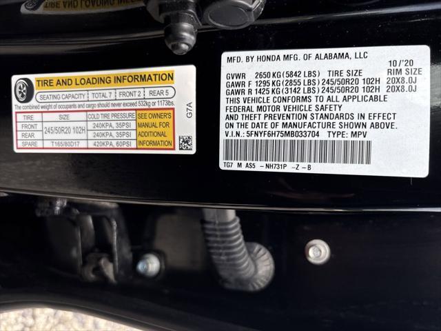 Photo of 2021 Crystal Black Pearl Honda Pilot