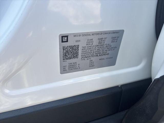 Photo of 2020 Summit White Chevrolet Equinox
