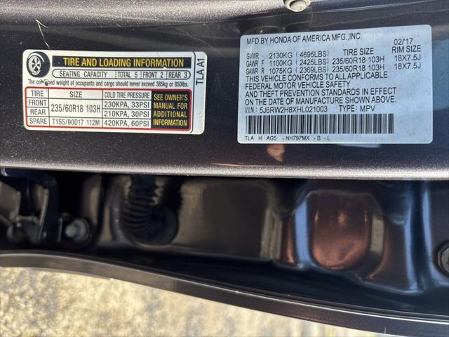 Photo of 2017 Gray Honda CR-V