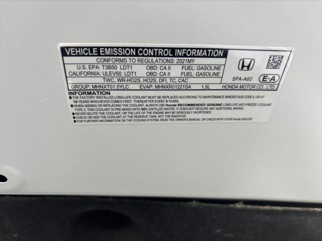 Photo of 2021 Platinum White Pearl Honda CR-V