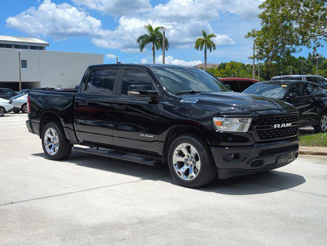 Photo of 2022 Diamond Black Crystal Pearlcoat RAM 1500
