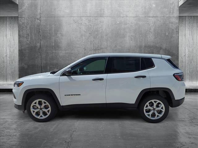 Photo of 2025 Bright White Clearcoat Jeep Compass