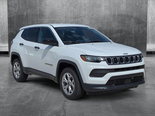 Photo of 2025 Bright White Clearcoat Jeep Compass