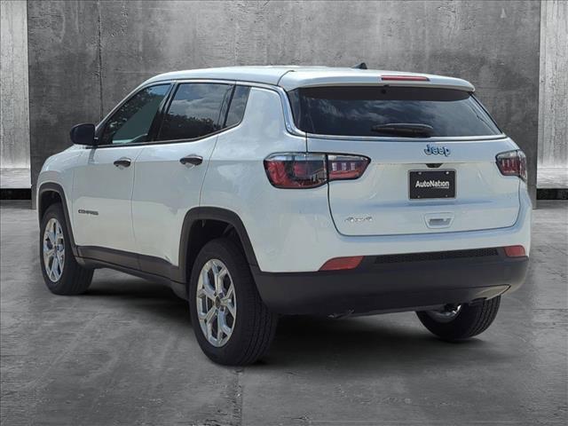 Photo of 2025 Bright White Clearcoat Jeep Compass