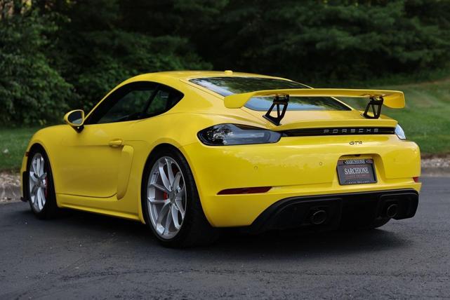 Photo of 2022 Racing Yellow Porsche 718 Cayman