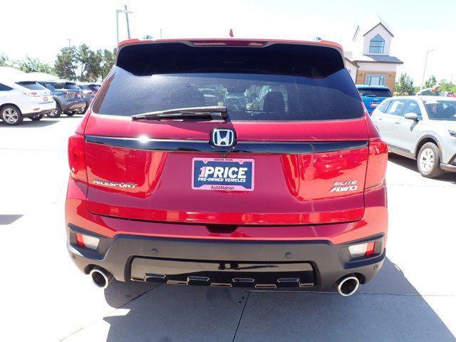 Photo of 2022 Radiant Red Metallic II Honda Passport