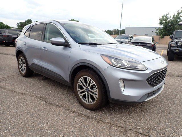 Photo of 2022 Iced Blue Silver Metallic Ford Escape
