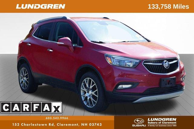 Photo of 2018 Winterberry Red Metallic Buick Encore