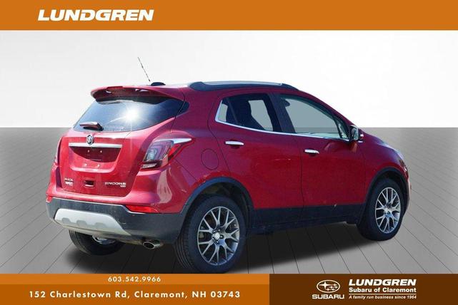 Photo of 2018 Winterberry Red Metallic Buick Encore