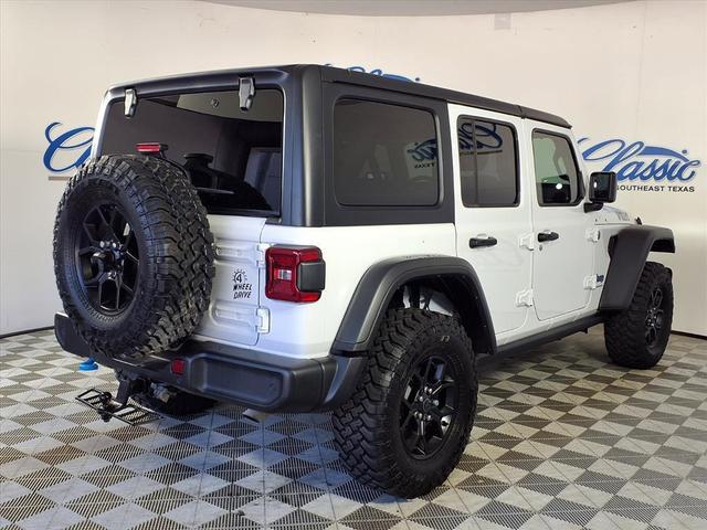 Photo of 2024 White Jeep Wrangler 4xe