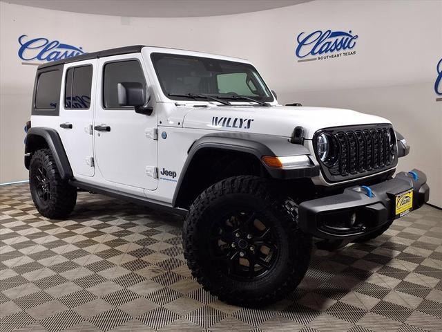 Photo of 2024 White Jeep Wrangler 4xe