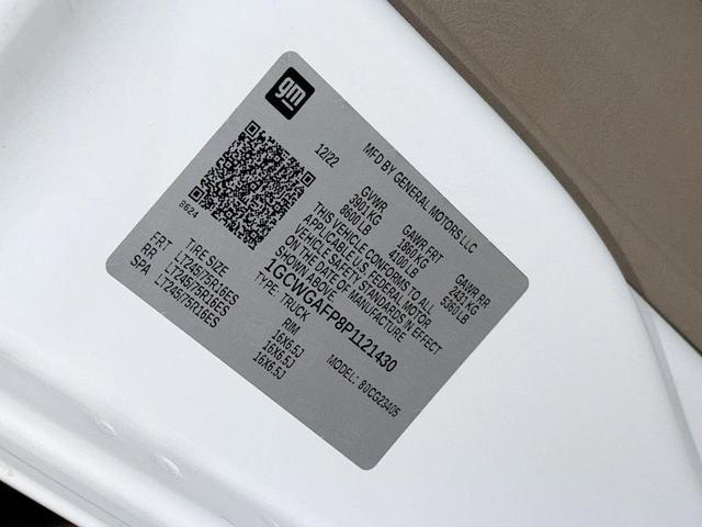 Photo of 2023 White Chevrolet Express 2500