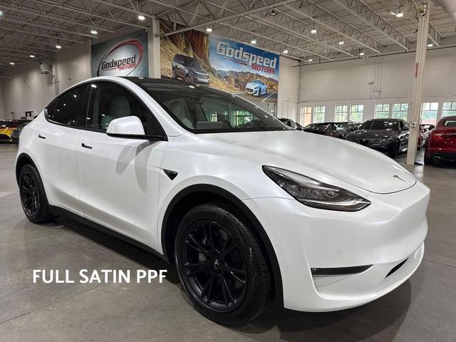 Photo of 2020 Pearl White Multi-Coat Tesla Model Y