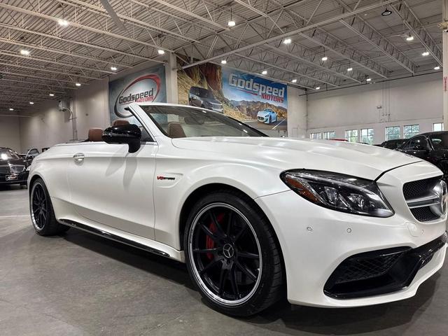 Photo of 2017 designo Cashmere White Magno (Ma Mercedes-Benz AMG C 63
