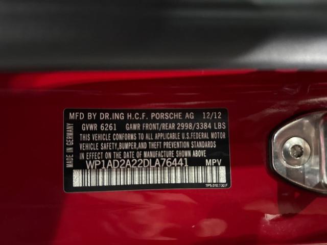 Photo of 2013 Carmine Red Porsche Cayenne