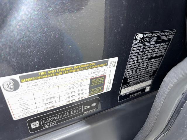 Photo of 2018 Carpathian Grey Premium Metallic Land Rover Range Rover
