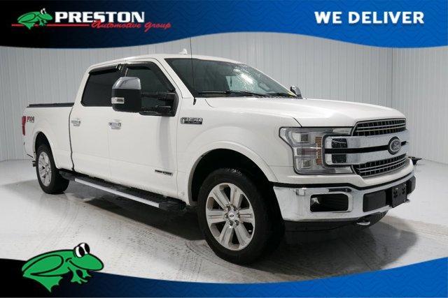 Photo of 2018 White Platinum Ford F-150