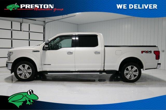 Photo of 2018 White Platinum Ford F-150