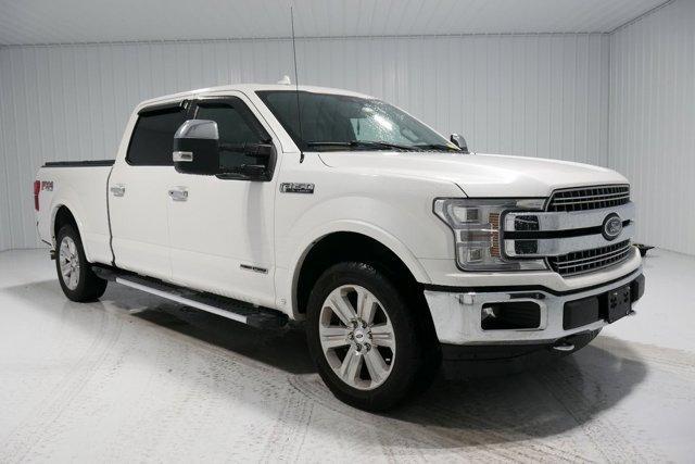 Photo of 2018 White Platinum Ford F-150