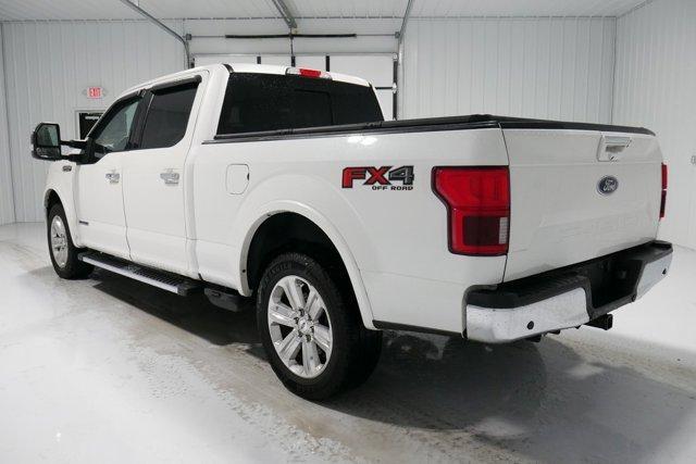 Photo of 2018 White Platinum Ford F-150
