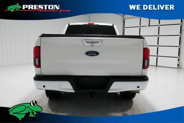 Photo of 2018 White Platinum Ford F-150