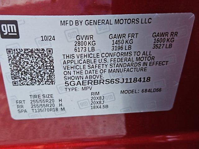 Photo of 2025 Cherry Red Tintcoat Buick Enclave