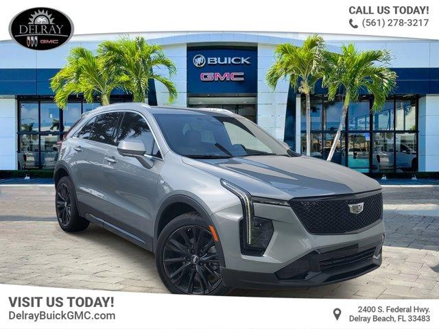 Photo of 2025 Argent Silver Metallic Cadillac XT4