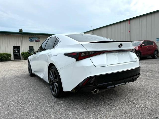 Photo of 2023 Pearl White Lexus IS 350