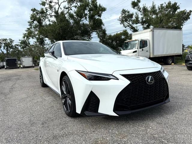 Photo of 2023 Pearl White Lexus IS 350