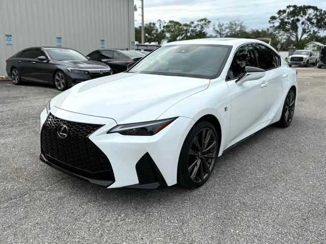 Photo of 2023 Pearl White Lexus IS 350