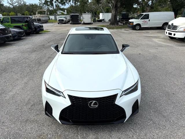 Photo of 2023 Pearl White Lexus IS 350