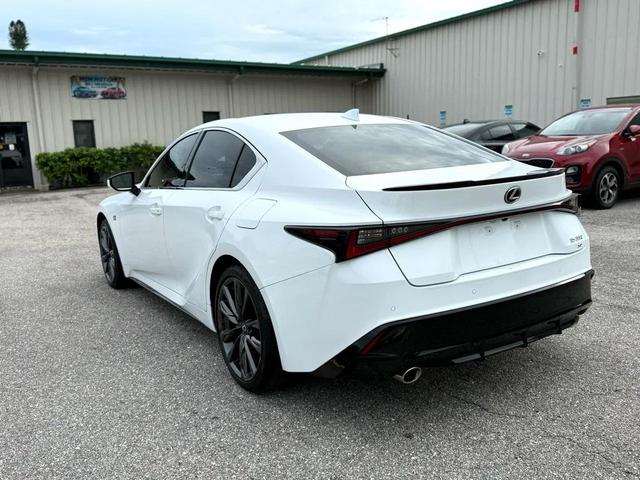 Photo of 2023 Pearl White Lexus IS 350