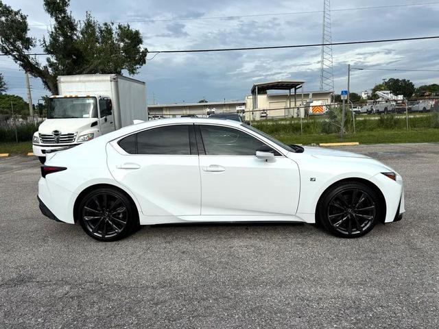 Photo of 2023 Pearl White Lexus IS 350